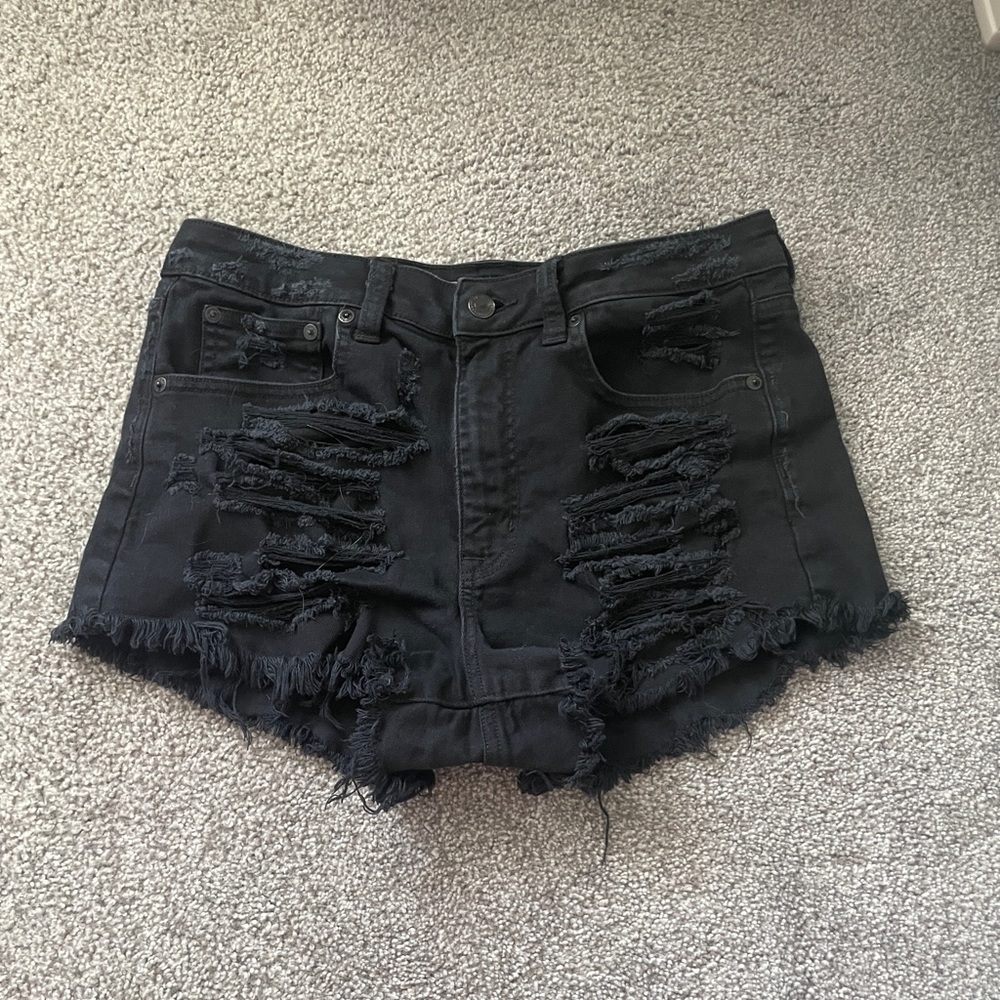 American eagle jean shorts